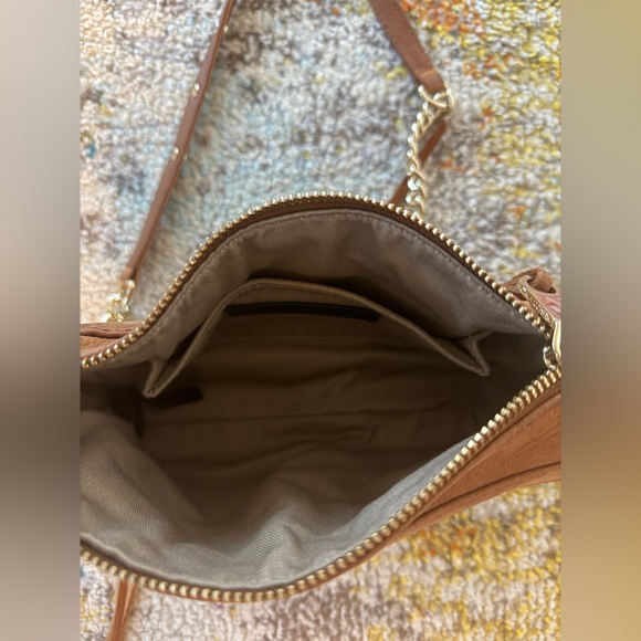 Rebecca Minkoff brown crossbody bag gold hardware - Picture 5 of 5